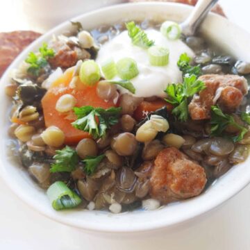 Sausage and Lentil Soup