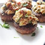 Chorizo Stuffed Mushrooms Appetizer