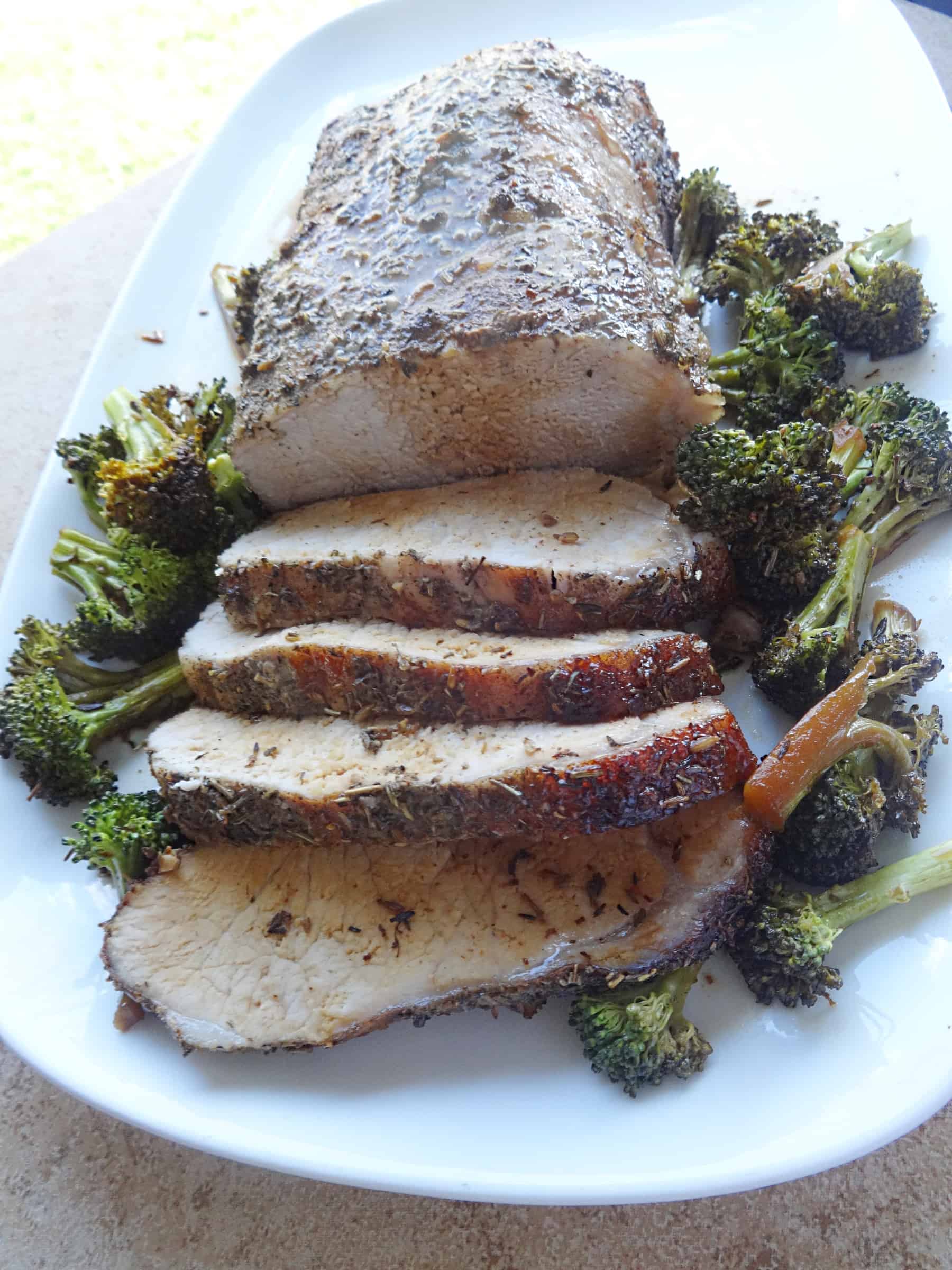 Roasted Brown Sugar Pork Tenderloin-image
