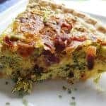 Broccoli Bacon Quiche