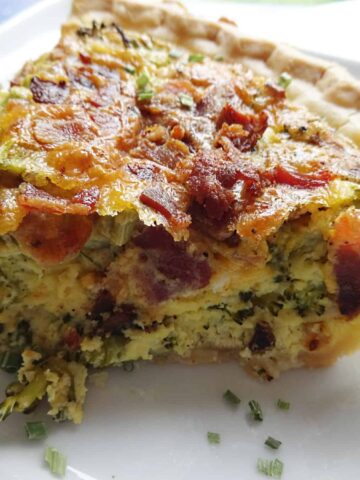 Broccoli Bacon Quiche