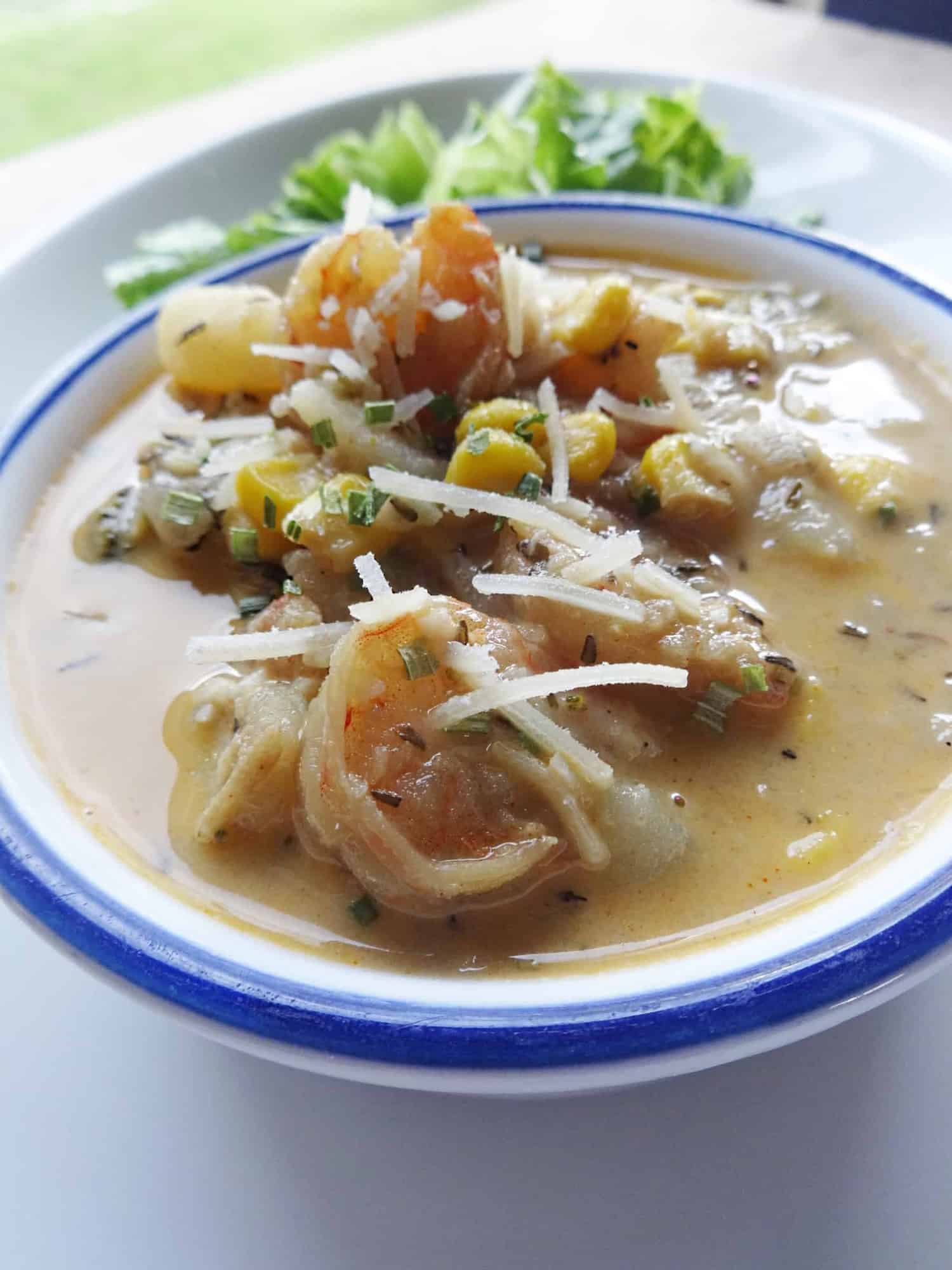 Shrimp And Corn Chowder Quick Easy Savory With Soul