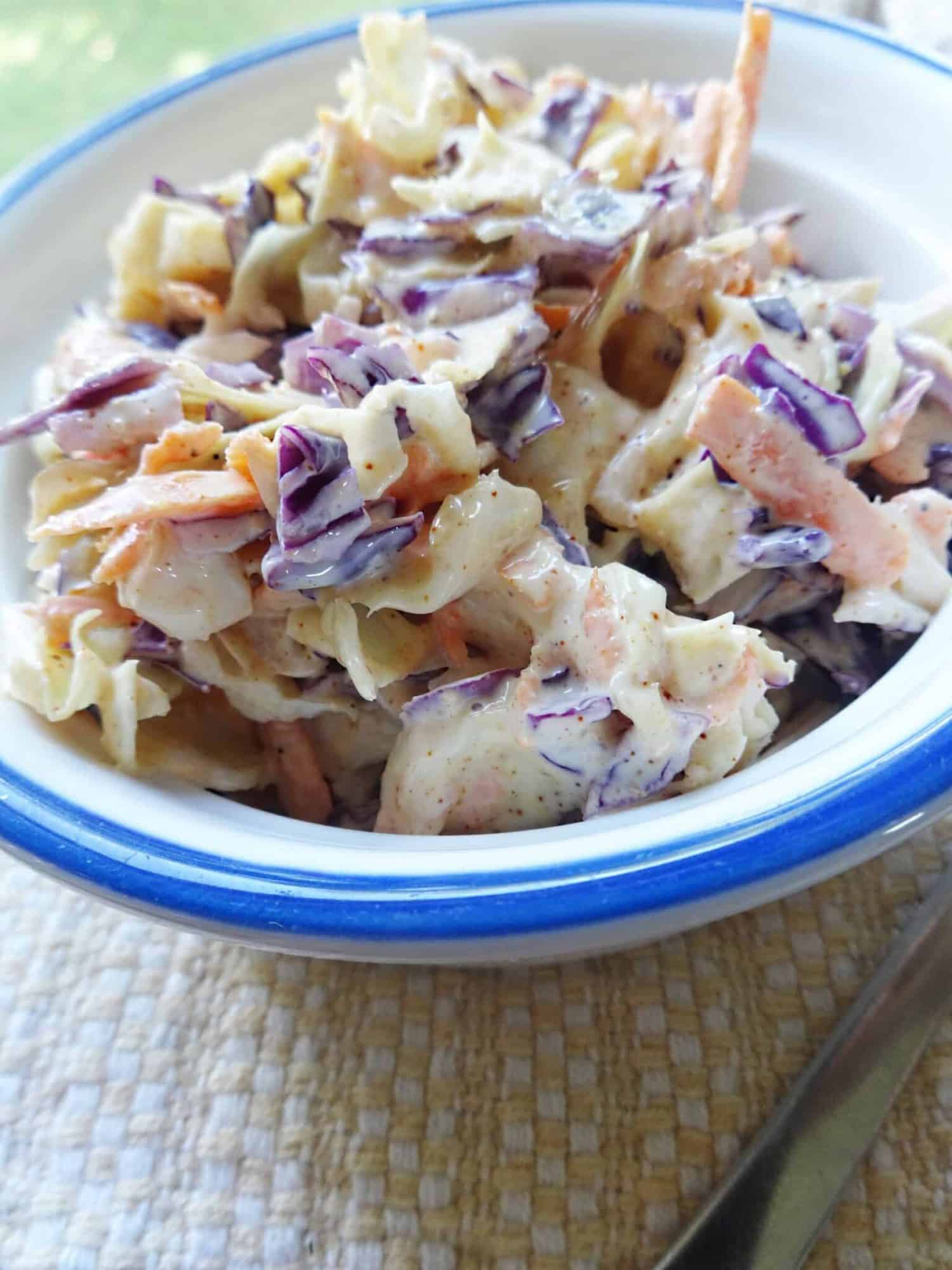Southern Coleslaw Recipe (quick & easy) Savory With Soul