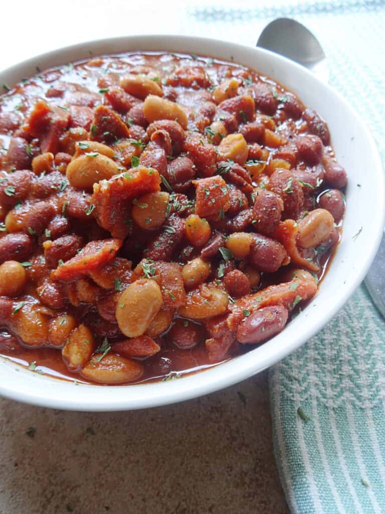 Slow Cooker Baked Beans (Easy & Delicious) Savory With Soul