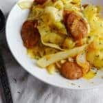 Fried Cabbage Recipe with Sausage