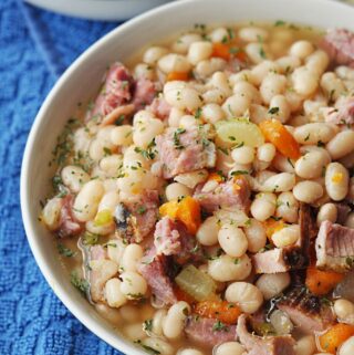 Ham and Bean Crockpot Soup