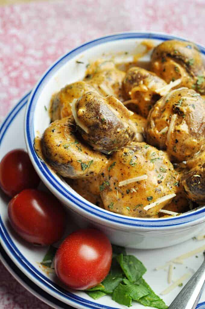 Tuscan Butter Mushrooms