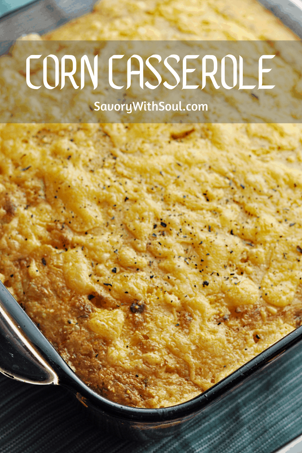 Corn Casserole Pin image