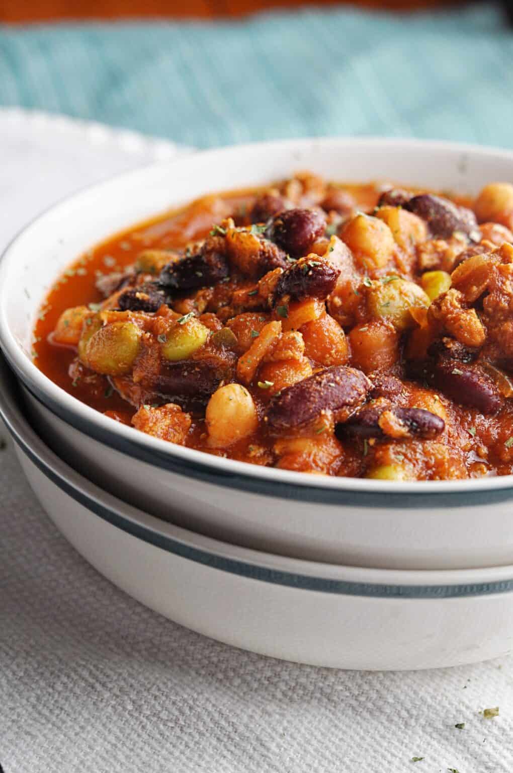 Panera Turkey Chili Recipe (copycat) Savory With Soul