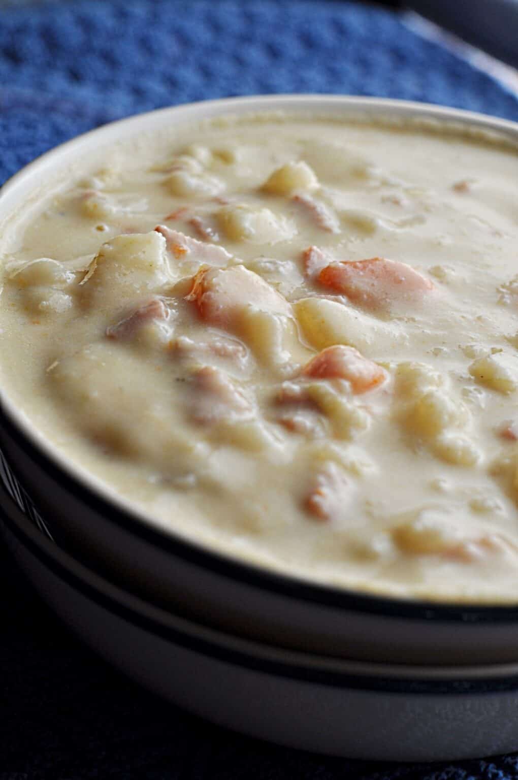 Ham Leek and Potato Soup (quick & hearty) Savory With Soul