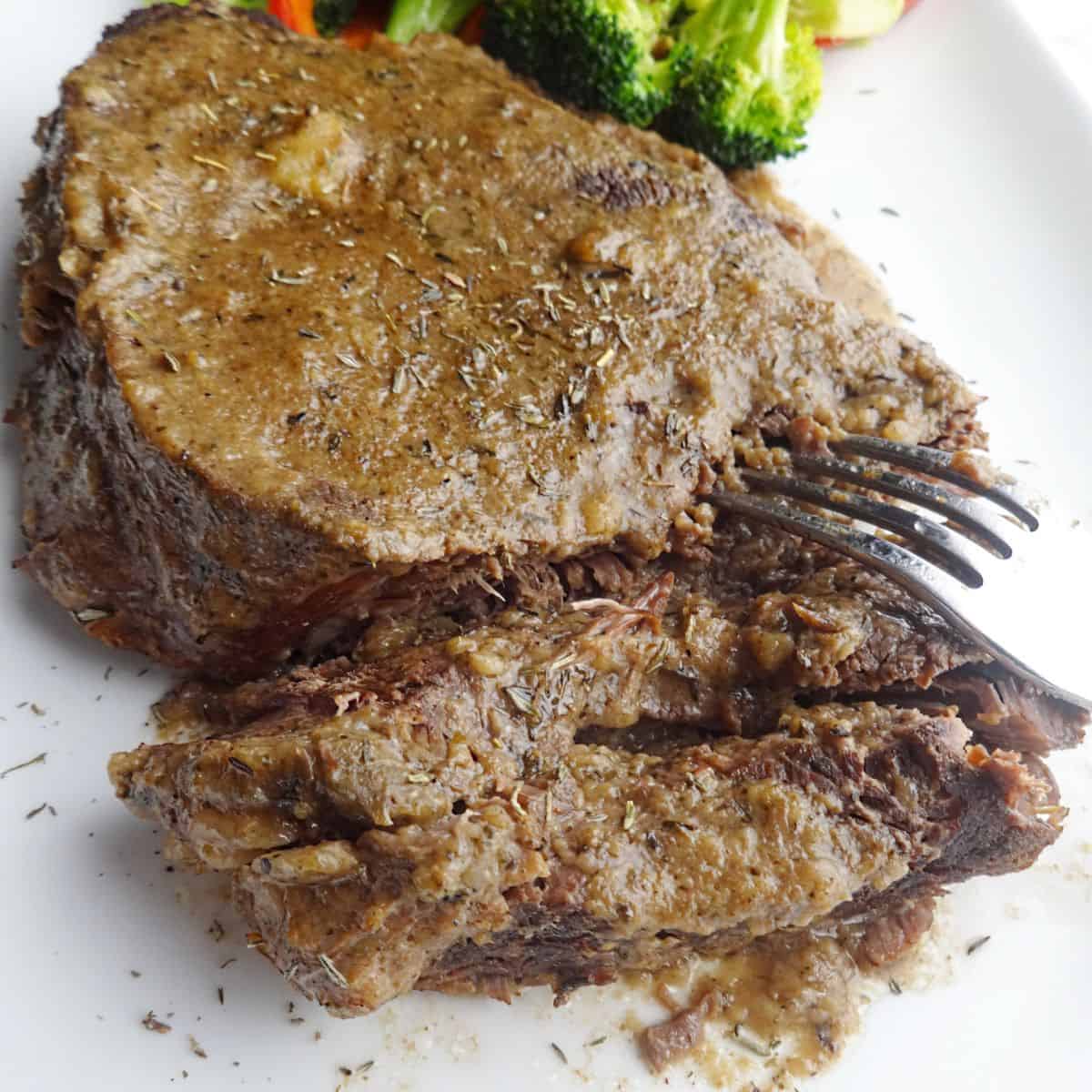 London Broil Crock Pot Recipe - Savory With Soul