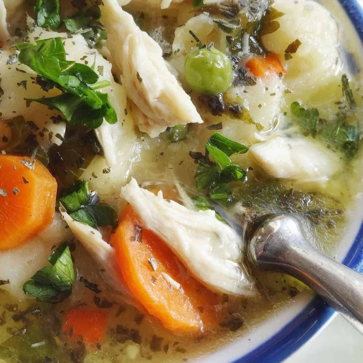 Southern Chicken and Dumplings Recipe - Savory With Soul
